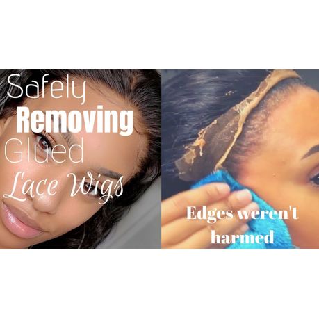 Lace Wig Glue Remover For Lace Wig Bond Toupee Tapes - Pack Of 2