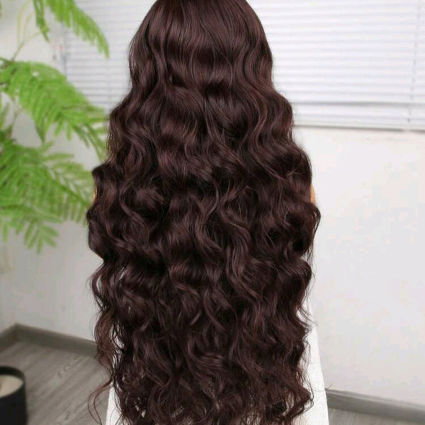 Heat Resistant Front Lace Wig(human blend)